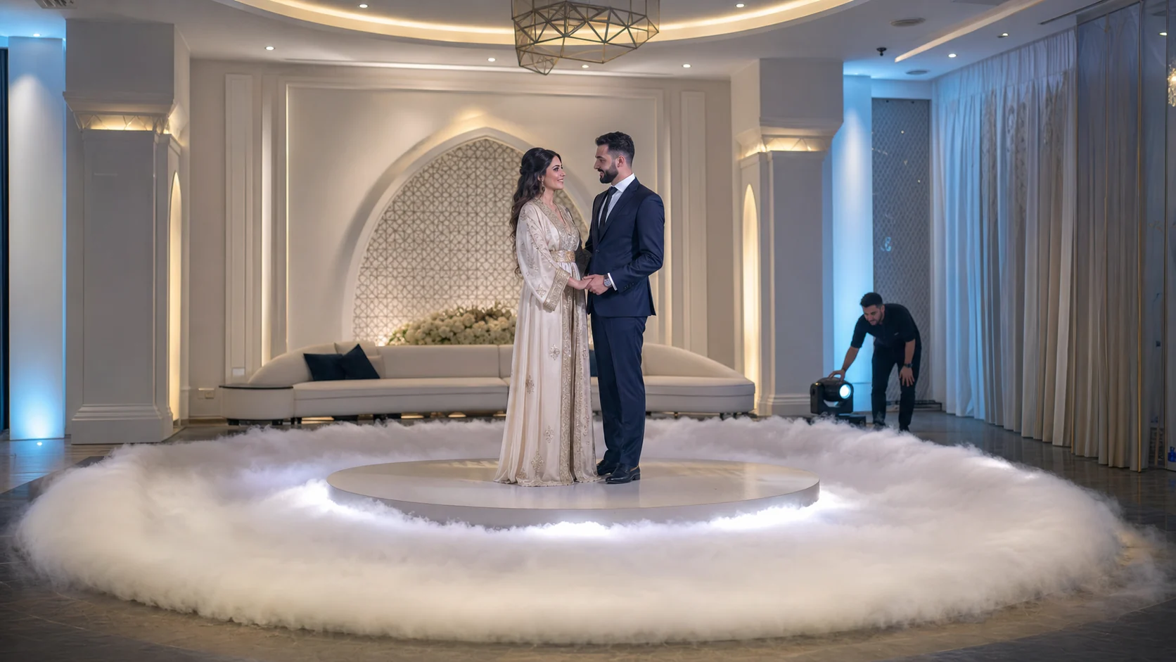 Fiançailles et portrait — prestation Mariages & réceptions en Algérie